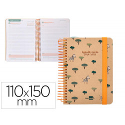 AGENDA ESCOLAR LIDERPAPEL A¥O 24 - 25 ESCOLAR CLASSIC ZEBRA DÖA PµGINA A6 TETRA