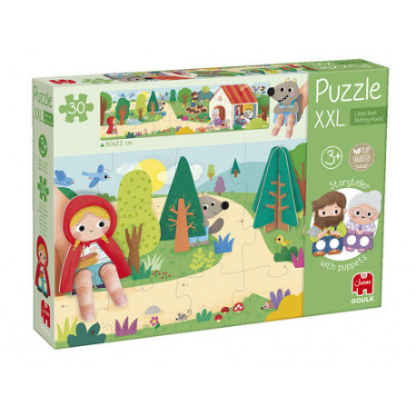 PUZZLE GOULA JUMBO XXL CAPERUCITA ROJA 30 PIEZAS