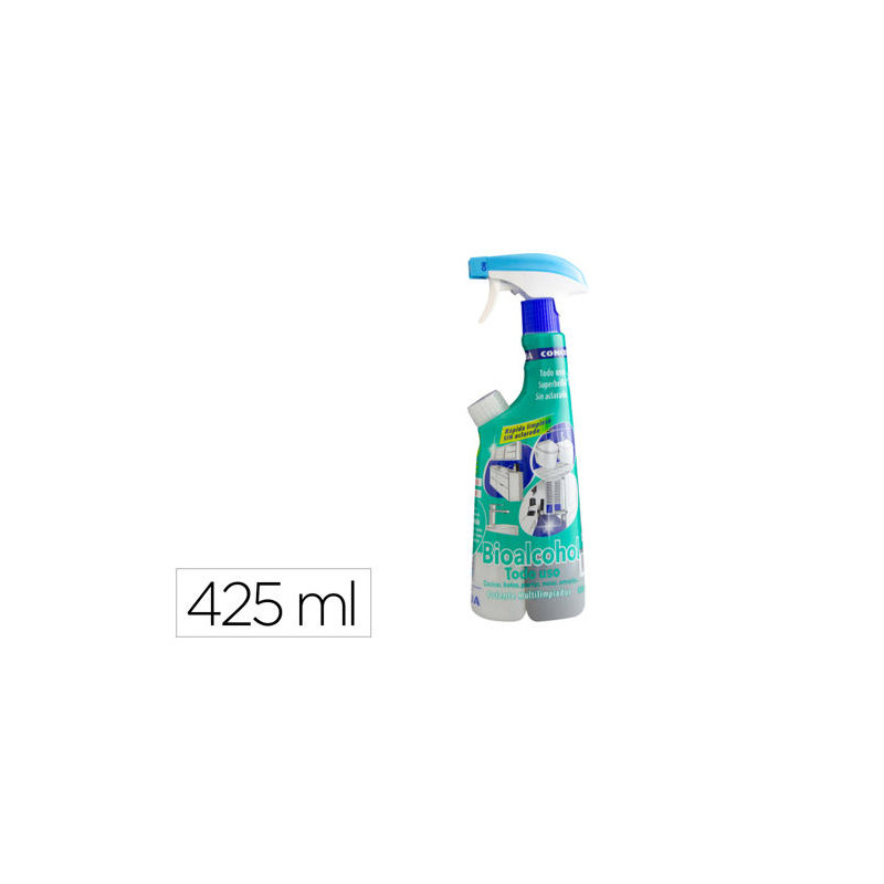 LIMPIADOR MULTIUSOS CONCENTRALIA PRO BIOALCOHOL USO COCINAS Y SANITARIOS BOTE DE 425 ML