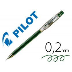 BOLIGRAFO PILOT PUNTA AGUJA G-TEC-C4 VERDE