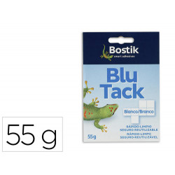 SUJETACOSA MASILLA BOSTIK BLU TACK BLANCO CUARTEADO