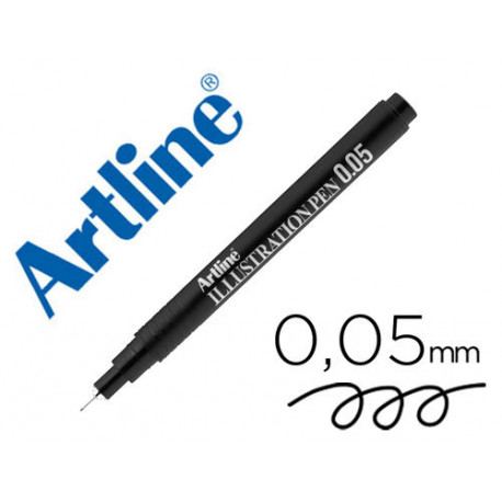 ROTULADOR ARTLINE CALIBRADO MICROMETRICO NEGRO ILLUSTRATION PEN EK-2805ILN PUNTA POLIACETAL 0,05MM