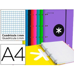 CARTULINA LIDERPAPEL A4 180G/M2 4 COLORES SURTIDOS