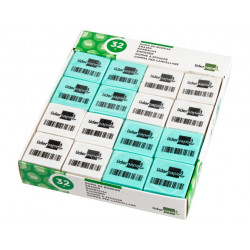 RECAMBIO LIDERPAPEL A4 100 HOJAS 100G/M2 CUADRO 5MM CON MARGEN 4 TALADROS