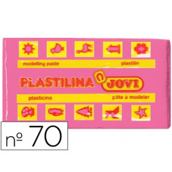 PLASTILINA JOVI 70 ROSA UNIDAD TAMAÑO PEQUEÑO