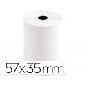 ROLLO SUMADORA TERMICO GREENING 57 MM ANCHO X 35 MM DIAMETRO PARA TPV SIN BISFENOL A PAPEL DE 70 G/M