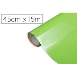 ROLLO ADHESIVO D-C-FIX VERDE MANZANA ANCHO 45 CM LARGO 15 MT