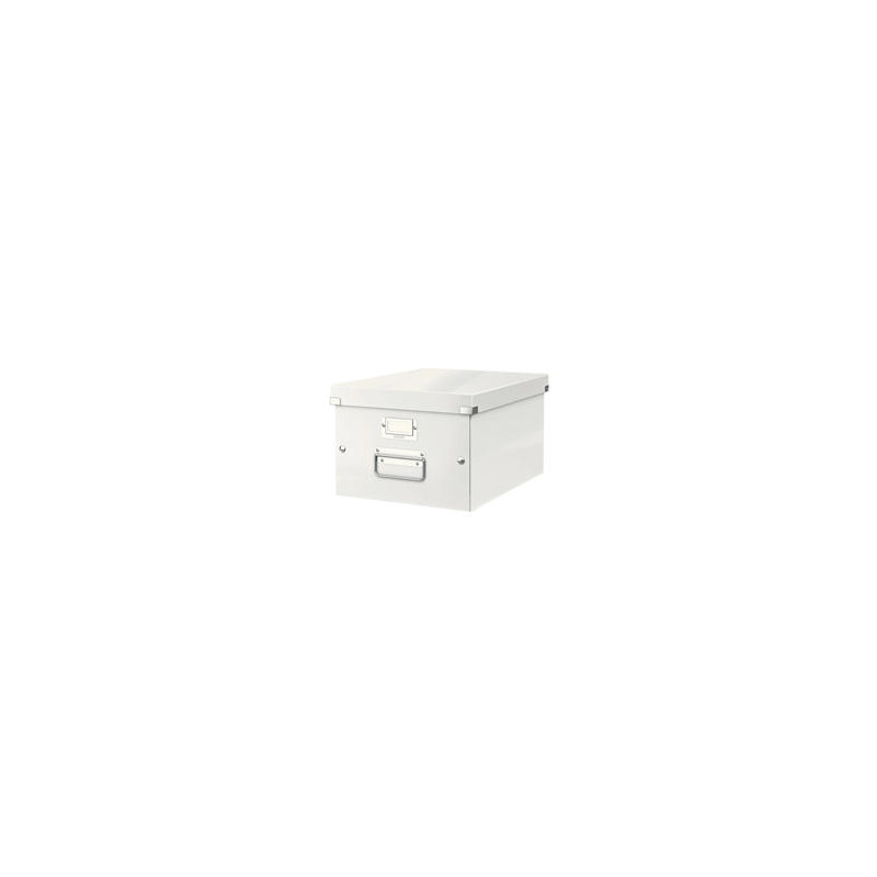 CAJA ALMACENAMIENTO LEITZ CLICK&STORE WOW CARTON RECICLADO COLOR BLANCO 281X200X369 MM