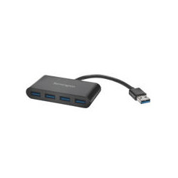 HUB KENSINGTON USB 3.0 CON 4 PUERTOS UH4000 COLOR NEGRO