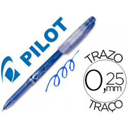 BOLIGRAFO PILOT FRIXION POINT PUNTA DE AGUJA COLOR AZUL