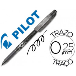 BOLIGRAFO PILOT FRIXION POINT PUNTA DE AGUJA COLOR NEGRO