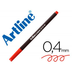 ROTULADOR ARTLINE SUPREME EPFS200 FINE LINER PUNTA DE FIBRA ROJO OSCURO 0,4 MM