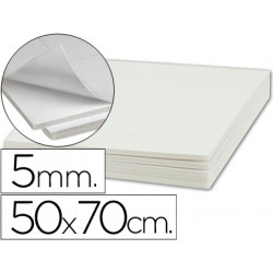 ARTON PLUMA LIDERPAPEL BLANCO ADHESIVO 1 CARA 50X70 CM ESPESOR 5 MM