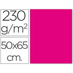 CARTULINA FLUORESCENTE MAGENTA 50X65 CM 230 GR