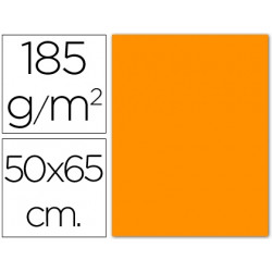 CARTULINA GUARRO NARANJA 50X65 CM 185 GR