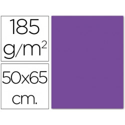 CARTULINA GUARRO VIOLETA 50X65 CM 185 GR