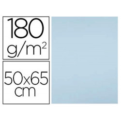 CARTULINA LIDERPAPEL 50X65 CM 180G/M2 AZUL