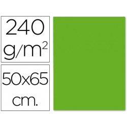 CARTULINA LIDERPAPEL 50X65 CM 240G/M2 VERDE