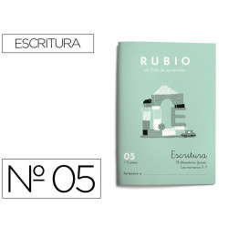 CUADERNO RUBIO CALIGRAFIA N 05