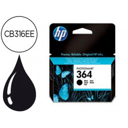 INK-JET HP 364 NEGRO PHOTOSMART PREMIUM - C309A / SERIES C5300 / C6300 / B8500 / D5400 -250PAG