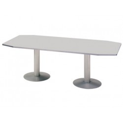 MESA REUNION MEETING 3003AT02 ESTRUCTURA ALUMINIO TABLERO GRIS 220X100X72CM