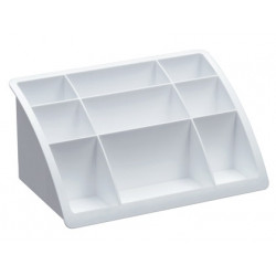 ORGANIZADOR SOBREMESA PLASTICO OFFISYS TIMELESS BLANCO 198X128X93 MM