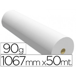 PAPEL REPROGRAFIA PARA PLOTTER 1067MMX50MT 90GR IMPRESION INK-JET