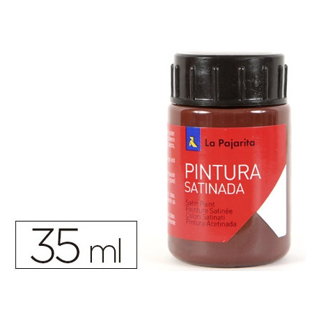 PINTURA LATEX LA PAJARITA CASTAÑA 35 ML