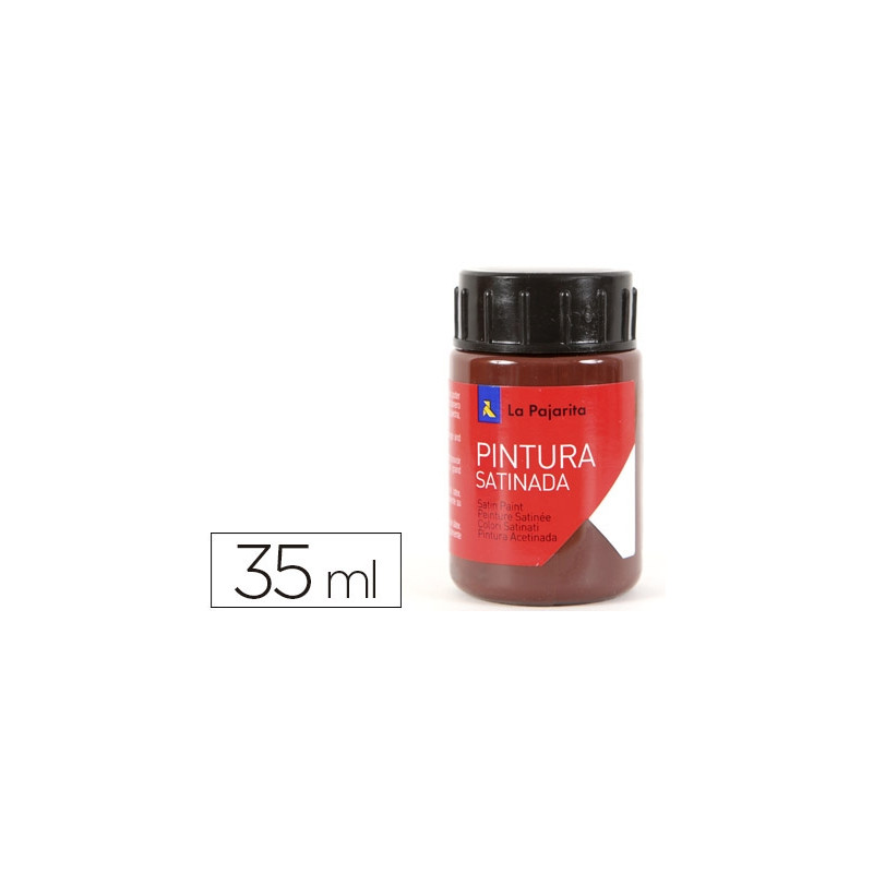 PINTURA LATEX LA PAJARITA CASTAÑA 35 ML