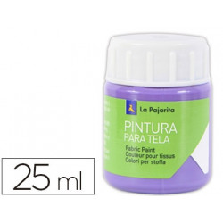 PINTURA PARA TELA LA PAJARITA LILA 25 ML