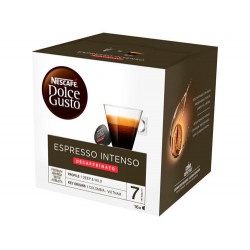 CAFE DOLCE GUSTO ESPRESSO INTENSO DESCAFEINADO INTENSIDAD 7 MONODOSIS CAJA DE 16 UNIDADES