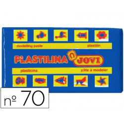 PLASTILINA JOVI 70 AZUL OSCURO UNIDAD TAMAÑO PEQUEÑO