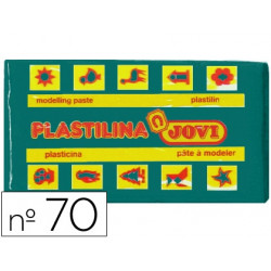 PLASTILINA JOVI 70 VERDE OSCURO UNIDAD TAMAÑO PEQUEÑO