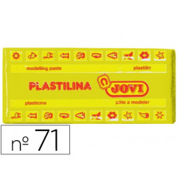 PLASTILINA JOVI 71 AMARILLO OSCURO UNIDAD TAMAÑO MEDIANO