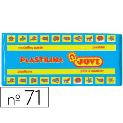 PLASTILINA JOVI 71 AZUL CLARO UNIDAD TAMAÑO MEDIANO