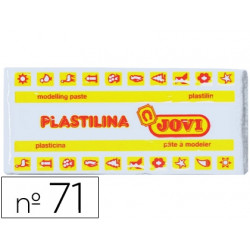 PLASTILINA JOVI 71 BLANCO UNIDAD TAMAÑO MEDIANO