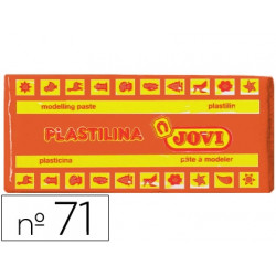 PLASTILINA JOVI 71 NARANJA UNIDAD TAMAÑO MEDIANO