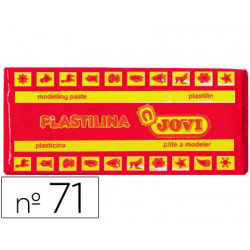 PLASTILINA JOVI 71 ROJO UNIDAD TAMAÑO MEDIANO