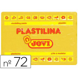 PLASTILINA JOVI 72 AMARILLO OSCURO UNIDAD TAMAÑO GRANDE