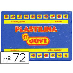 PLASTILINA JOVI 72 AZUL OSCURO UNIDAD TAMAÑO GRANDE