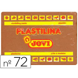 PLASTILINA JOVI 72 MARRON UNIDAD TAMAÑO GRANDE