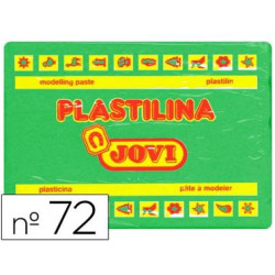 PLASTILINA JOVI 72 VERDE CLARO UNIDAD TAMAÑO GRANDE