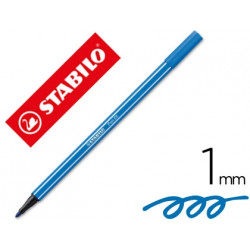 ROTULADOR STABILO ACUARELABLE PEN 68 AZUL MARINO ULTRAMAR PUNTA GRUESA1 MM