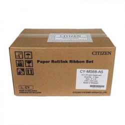 PAPEL SUBLIMACION CITIZEN PARA IMPRESORA CY-02 CAJA DE 2 ROLLOS 350 COPIAS 15X20 CM/ 700 COPIAS 10X1