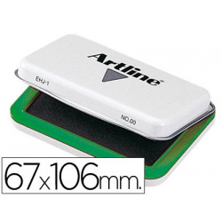 TAMPON ARTLINE N1 VERDE 67X106 MM