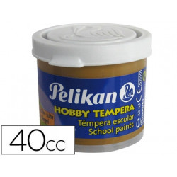 TEMPERA HOBBY 40 CC OCRE CLARO -N.80