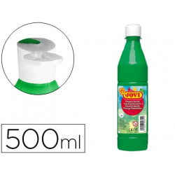 TEMPERA LIQUIDA JOVI ESCOLAR 500 ML VERDE MEDIO