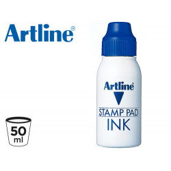 TAMPON ARTLINE AZUL BOTE 50 CC