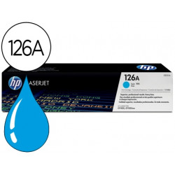 TONER HP LASERJET CP1025 MFP M175A CE311A CIAN -1000 PAG-