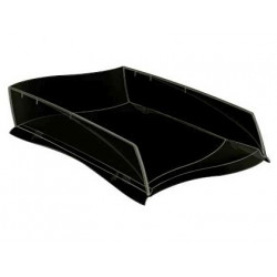 BANDEJA SOBREMESA CEP ELLYPSE GREENSPIRIT PLASTICO NEGRA 380X275X82 MM